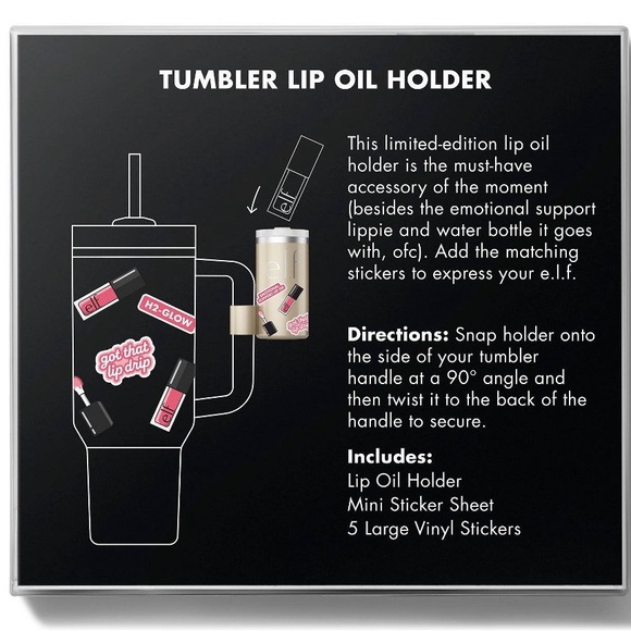 Hard to find Elf x Stanley lip oil holder for elf lip gloss color- honey talks - Picture 4 of 4